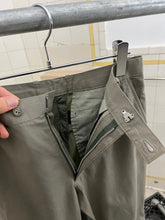 Load image into Gallery viewer, 1990s Ryuichiro Shimazaki Cotton Nylon Hybrid Trousers with Knee Vents - Size M