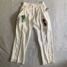Load image into Gallery viewer, 2000s Issey Miyake White Dual Front Zip Technical Pants - Size S