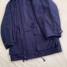 Load image into Gallery viewer, 1990s Katharine Hamnett Navy Parka - Size M