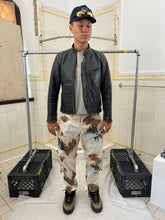 Load image into Gallery viewer, 2000 Comme des Garcons Homme Distressed Cropped Leather Jacket - Size S