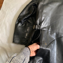 Load image into Gallery viewer, aw1991 Yohji Yamamoto 6.1 The Men Extended Black Cowhide Leather Jacket - Size OS