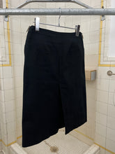 Load image into Gallery viewer, 2000s Mandarina Duck Black Workskirt with Hidden Front Pockets - Size XS