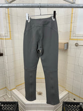 Load image into Gallery viewer, 2000s Mandarina Duck Futuristic Slate Grey Textured Leggings - Size XS