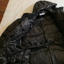 Load image into Gallery viewer, aw1999 Issey Miyake Synthetic Coated Long Down Jacket - Size L