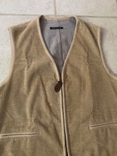 Load image into Gallery viewer, aw1993 Armani Faded Yellow Corduroy Vest - Size M