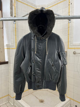 Load image into Gallery viewer, 1990s Armani Metallic N2B Flight Jacket - Size S