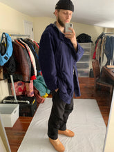 Load image into Gallery viewer, 1990s Katharine Hamnett Navy Parka - Size M