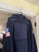 Load image into Gallery viewer, aw2015 Cav Empt Navy Fleece Hooded Pullover - Size L