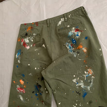 Load image into Gallery viewer, 2011 CDGH Green Paint Splattered Work Pants - Size XL