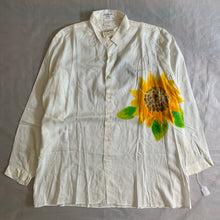 Load image into Gallery viewer, ss1996 Yohji Yamamoto Sunflower Rayon Shirt - Size M