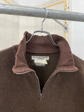 Load image into Gallery viewer, 1990s Katharine Hamnett Brown Textured Quarter Zip - Size M