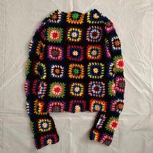 Load image into Gallery viewer, 2009 CDG Hand Knitted Floral Sweater - Size S