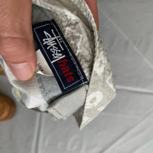 Load image into Gallery viewer, 1990s Vintage Stussy White Monogram Bucket Hat - Size XL