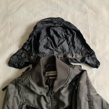 Load image into Gallery viewer, aw2000 Issey Miyake Grey Ballistic Nylon Cargo Moto Jacket - Size M