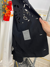 Load image into Gallery viewer, ss1996 Yohji Yamamoto Wool Gabardine Crab Cutout Work Jacket - Size OS