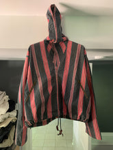 Load image into Gallery viewer, 1990s Armani Cropped Full Zip Hooded Jacket - Size L