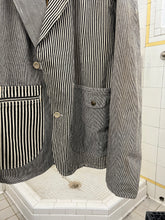 Load image into Gallery viewer, 1980s Marithe Francois Girbaud x Closed Multi-Stripe Lapel Jacket - Size M