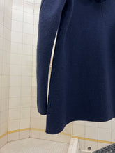 Load image into Gallery viewer, Late 1990s Mandarina Duck Raw Cut Boiled Wool Hooded Parka - Size S