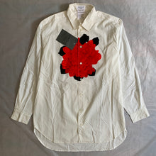 Load image into Gallery viewer, ss1987 Yohji Yamamoto Center Rose Shirt - Size OS