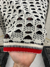 Load image into Gallery viewer, 2001 Comme des Garcons Low Gauge Knitted Cutout Sweater - Size S