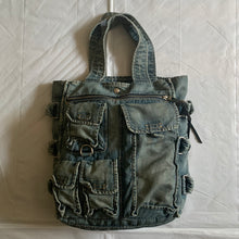 Load image into Gallery viewer, ss2005 Junya Watanabe Denim Cargo Tote Bag -  Size OS