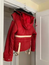 Load image into Gallery viewer, 1990s Armani Pillow Neck Bondage Jacket with Removable Sleeves - Size XL