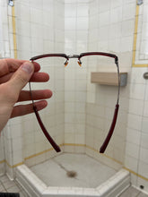Load image into Gallery viewer, 1990s Issey Miyake x Alain Mikli Multi-Fold Red Sunglasses - Size OS