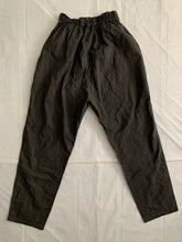 Load image into Gallery viewer, ss2000 Issey Miyake Washed Black Lounge Pants with Elastic Waistband - Size OS