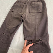 Load image into Gallery viewer, 2000s Mandarina Duck Moleskin Articulated Knee Dart and Slit Pants - Size L