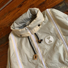 Load image into Gallery viewer, 1990s Final Home Translucent Off White Survival Jacket - Size L