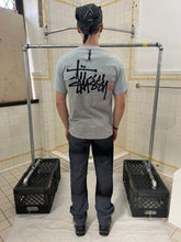 Load image into Gallery viewer, 2015 Kiko Kostadinov x Stussy Reconstructed Grey Tee - Size M