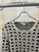 Load image into Gallery viewer, 2001 Comme des Garcons Low Gauge Knitted Cutout Sweater - Size S