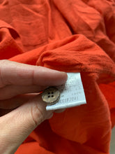 Load image into Gallery viewer, ss1995 Issey Miyake Burnt Orange Light Cotton Boxy Oversized Shirt - Size L