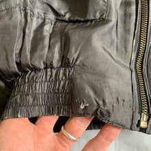 Load image into Gallery viewer, 1983 Katharine Hamnett Padded Silk Cargo Bomber - Size L