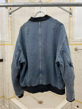 Load image into Gallery viewer, 1980s Katharine Hamnett Padded Washed Denim Bomber - Size L