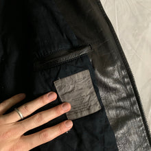Load image into Gallery viewer, aw1991 Yohji Yamamoto 6.1 The Men Black Leather Jacket - Size M