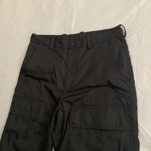 Load image into Gallery viewer, ss2007 Issey Miyake Textured Nylon Tactical Black Pants - Size L