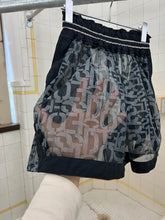 Load image into Gallery viewer, 1980s Marithe Francois Girbaud x Closed Sheer Mesh Logo Shorts - Size XS