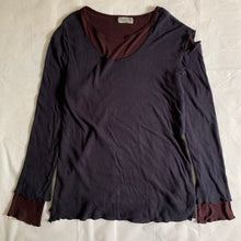 Load image into Gallery viewer, aw2012 Yohji Yamamoto Destroyed Layered Top - Size L