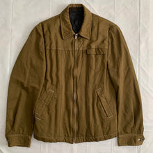 Load image into Gallery viewer, ss1999 CDGH+ Reversible Olive Work Jacket with Frill Lining - Size M