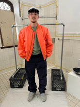 Load image into Gallery viewer, 1990s Armani Oversized Metallic Orange Bomber - Size XL