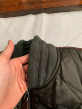 Load image into Gallery viewer, aw1992 Issey Miyake Forest Green Articulated Paneled Cropped Nylon Bomber - Size L