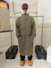 Load image into Gallery viewer, 1980s Marithe Francois Girbaud x Closed Trench Coat with Double Neck Closure - Size L