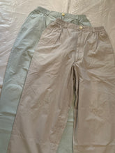 Load image into Gallery viewer, 1990s CDGH Soft Mint Elastic Waistband Loose Trousers - Size M