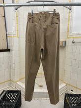 Load image into Gallery viewer, 1980s Katharine Hamnett Khaki Flap Pocket Pleated Trousers - Size M