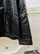 Load image into Gallery viewer, 1990s Armani Faux-Leather French Chemical Parka - Size M