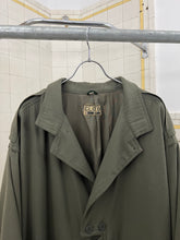 Load image into Gallery viewer, 1980s Marithe Francois Girbaud x Closed Lined Trench Coat with Buttoned Flap Pockets - Size L