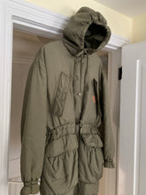 Load image into Gallery viewer, 1990s Katharine Hamnett Khaki Silk Military Parka - Size XL