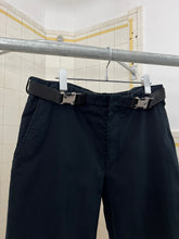 Load image into Gallery viewer, 2000s Samsonite 'Travel Wear' Black Belted Twill Pants - Size L