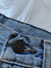 Load image into Gallery viewer, 1990s Armani Eagle Applique Washed Denim - Size XS